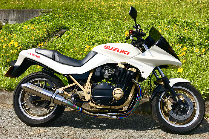 SUZUKI GSX750S 3型 4型 チタンタイプⅡ 手曲げ|テックサーフ